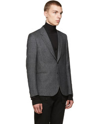 Paul Smith Grey Marled Slim Suit Blazer