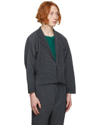 Homme Plissé Issey Miyake Grey Monthly Color July Blouson Jacket
