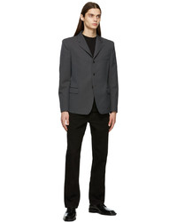 Lemaire Grey Single Breasted Blazer