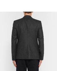 Maison Margiela Grey Slim Fit Wool Flannel Suit Jacket