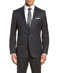 BOSS Hayes Cyl Trim Fit Solid Wool Sport Coat