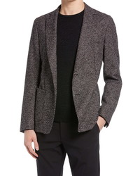 Hugo Nolvay Slim Fit Stretch Wool Blend Sport Coat