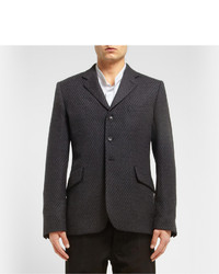 Ann Demeulemeester Printed Wool And Cashmere Blend Blazer