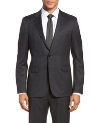 BOSS Ryan Cyl Extra Trim Fit Solid Wool Sport Coat