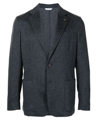 Colombo Single Breasted Wool Blend Blazer