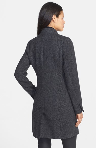 Eileen Fisher The Fisher Project Notch Collar Alpaca Tweed Jacket, $578 ...