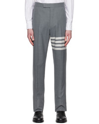 Thom Browne Gray Back Trousers