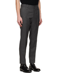 Wooyoungmi Gray Cropped Trousers