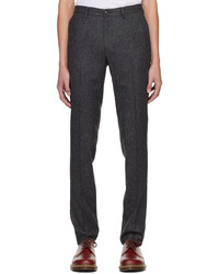 Sunspel Gray Donegal Trousers