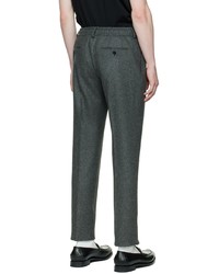 Dunhill Gray Pleated Trousers