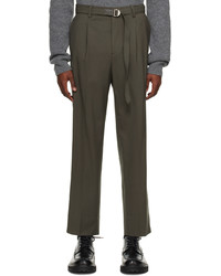 Solid Homme Gray Trousers