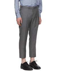 Thom Browne Gray Wool Trousers
