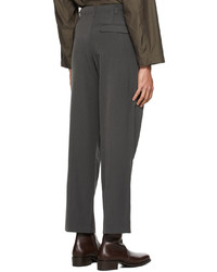 Lemaire Grey 2 Pleats Trousers