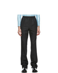 Raf Simons Grey Elastic Trousers