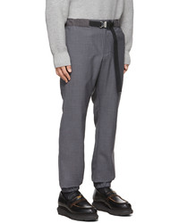 Sacai Grey Suiting Trousers