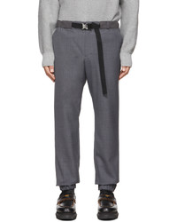 Sacai Grey Suiting Trousers