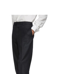 Salvatore Ferragamo Grey Tailored Trousers