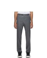 Salvatore Ferragamo Grey Tailored Trousers