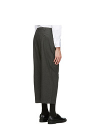 Comme des Garcons Homme Grey Twill Trousers