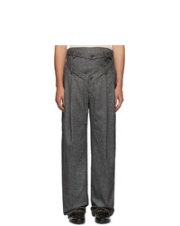 Y/Project Grey V Cut Trousers