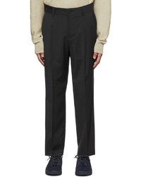 Hugo Grey Virgin Wool Trousers