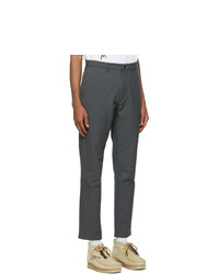 Nanamica Grey Wool Club Trousers