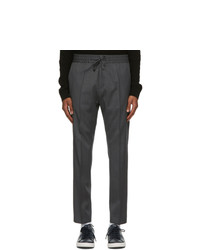 Hugo Grey Wool Howard211f1 Mandm Trousers