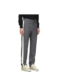 Stella McCartney Grey Wool Parker Trousers