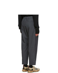 Oamc Grey Wool Regs Trousers