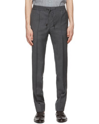 Brioni Grey Wool Sydney Trousers