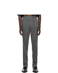 Gmbh Grey Wool Tailored Trousers