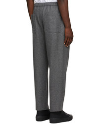 Jil Sander Grey Wool Trousers