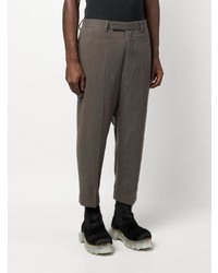 Rick Owens Tapered Wool Chino Trousers