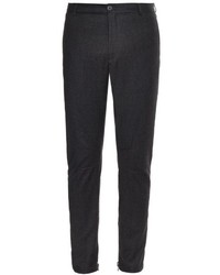 Lanvin Wool And Cashmere Blend Biker Trousers