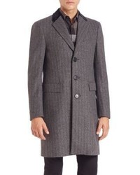 Burberry Loxton Crombie Wool Cashmere Coat