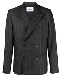 MSGM Double Breasted Wool Blazer