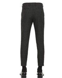 Dolce & Gabbana 17cm Slim Fit Wool Cotton Trousers