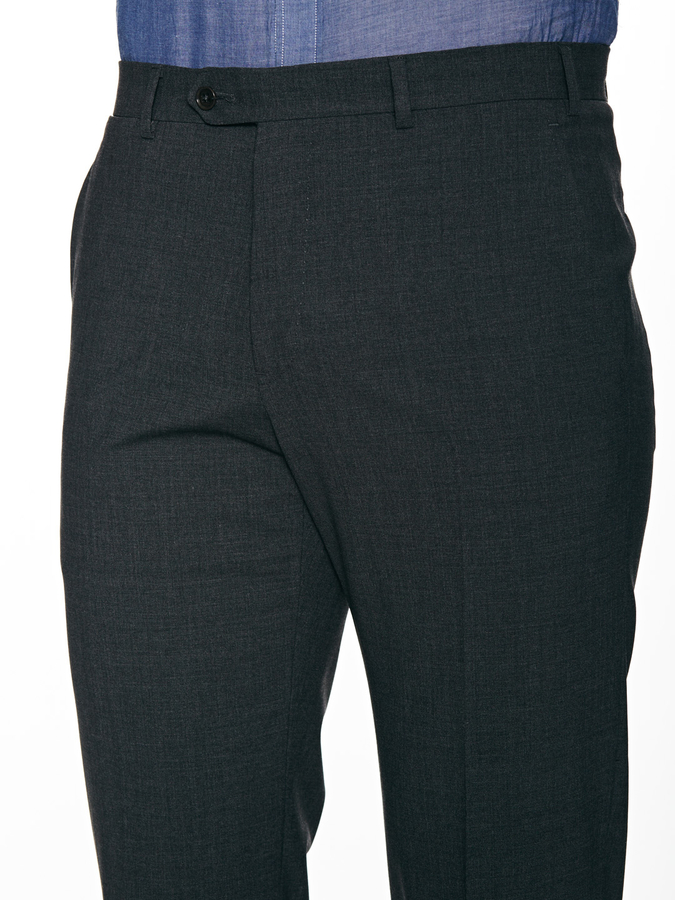 Armani Collezioni Charcoal Dress Pants, $395 | Gilt | Lookastic