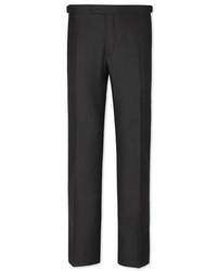 Charles Tyrwhitt Charcoal British Panama Classic Fit Luxury Suit Pants