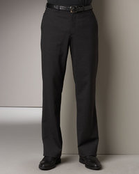 Armani Collezioni Flat Front Pants Gray