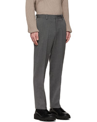 Solid Homme Gray Set Up Trousers