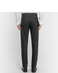Acne Studios Grey Brobyn Slim Fit Wool Suit Trousers