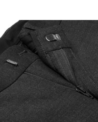 Acne Studios Grey Brobyn Slim Fit Wool Suit Trousers