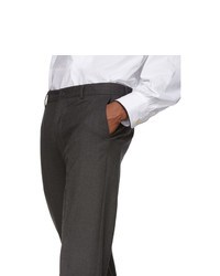 Random Identities Grey Wool Classic Trousers