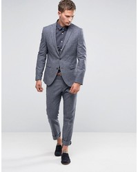 Selected Homme Slim Smart Pant In Wool Mix