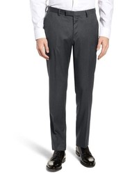 BOSS Lenon Cyl Solid Wool Trousers