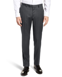 BOSS Lenon Cyl Solid Wool Trousers