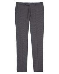 Zanella Parker Wool Trousers In Grey At Nordstrom