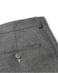 Gant Rugger Charcoal Slim Fit Wool Suit Trousers