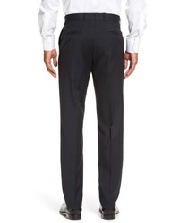 Nordstrom Shop Flat Front Wool Trousers
